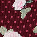 Sangria Red Holly Floral