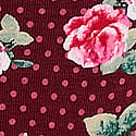 Sangria Red Holly Floral