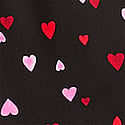 Black Hearts Print