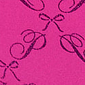 Pink Script P Bow