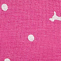 Pink Gossip Dot Dog Print