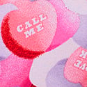 Pink Photo Real Candy Heart