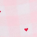 Pretty Blossom Gingham Hearts