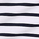 Navy & White Stripe