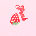 Pink Tulip Strawberry Print