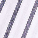 White & Navy Stripes