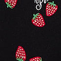 Black Strawberry Print