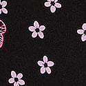 Black Butterfly Hibiscus Print