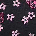Black Butterfly Hibiscus Print