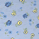 Blue Daisy Print