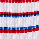 Red White & Blue Stripe Print