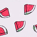 Vs White Watermelon Print