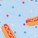 Blue Dancer Hot Dog Print