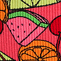 Candy Pink Fruit Print