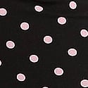 Black With Pink Dot Bling