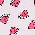 Vs White Watermelon Print