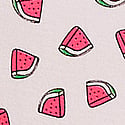 Vs White Watermelon Print