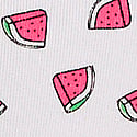 Vs White Watermelon Print