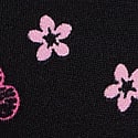 Black Butterfly Hibiscus Print
