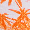 Daring Orange Toile Print