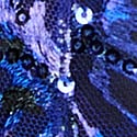 Blue Party Floral