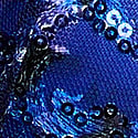 Blue Party Floral