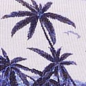Noir Navy Toile Print