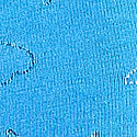 Capri Blue Foil Dolphin Print