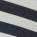 Noir Navy Beach Stripe