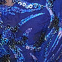Blue Party Floral