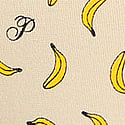 Palest Yellow Banana Print