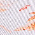 Daring Orange Toile Print