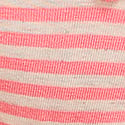 Heather Frosted Coral Stripe Print