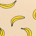 Palest Yellow Banana Print