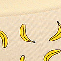 Palest Yellow Banana Print