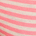 Heather Frosted Coral Stripe Print