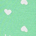 Graphic Green Heart Dog