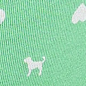 Graphic Green Heart Dog