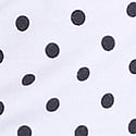 White With Black Dots