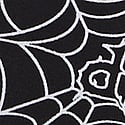 Black Spiderweb Print