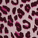 Pink Tulip Leopard W/Wild Rose Lace Print