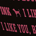 Black I Like You, But I Love Pink
