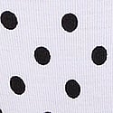 White and Black Dot