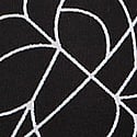 Black Spiderweb Print