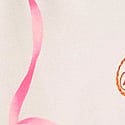 Vs White Key Bow Print