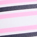 Pink Lollipop & Navy Stripe Print