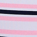Pink Lollipop with Navy Stripe