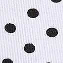 White and Black Dot