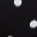 Black Ikat Dots