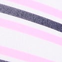Pink Lollipop & Navy Stripe Print